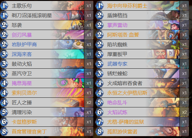 炉石传说决战荒芜之地宇宙战卡组推荐 标准宇宙战卡组代码