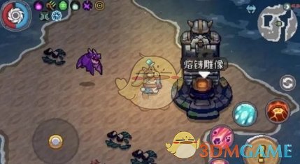 元气骑士前传熔铸雕像位置介绍