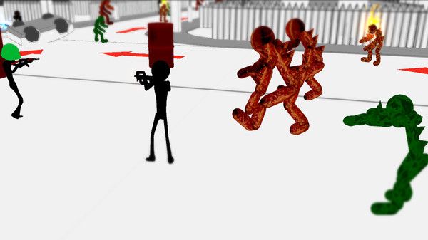 火柴人僵尸围城手机版免费版