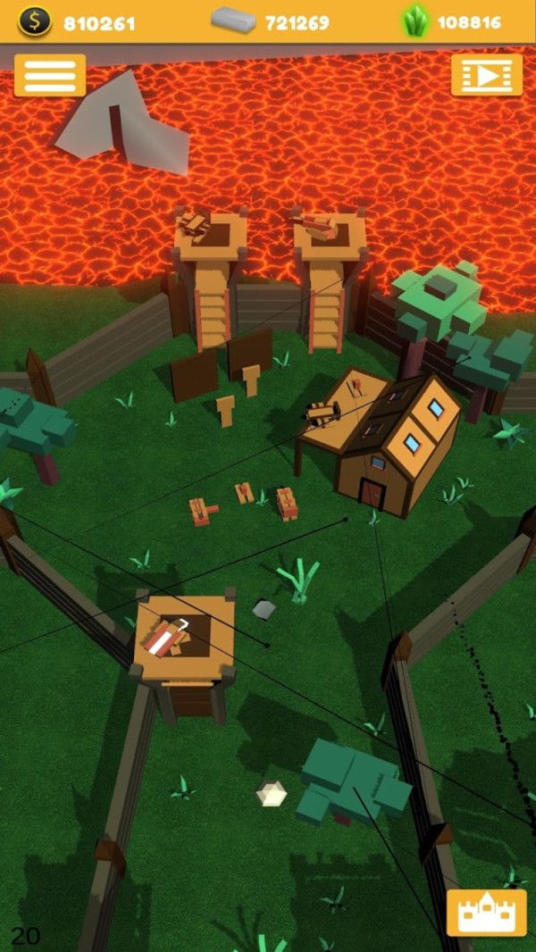 愤怒的闲置火山苹果版