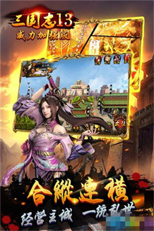 三国志13威力加强版破解版手机版苹果版