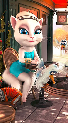 会说话的安吉拉破解版无限金币钻石最新下载