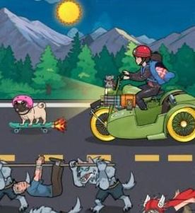 爆梗找茬王森林遇险攻略详解