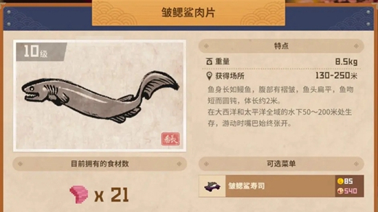 潜水员戴夫皱鳃鲨属于小型鱼么 皱鳃鲨体型介绍