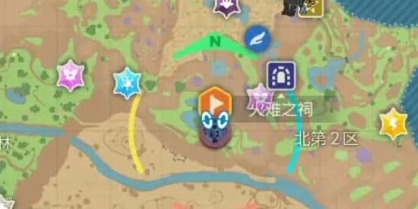 宝可梦：朱紫蓝之圆盘三圣鸟位置一览