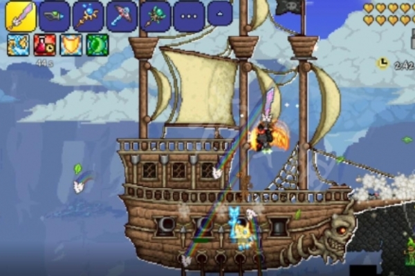 泰拉瑞亚海盗地图召唤物获得方法