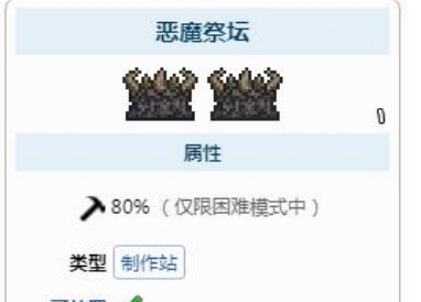 泰拉瑞亚祭坛敲破的用处