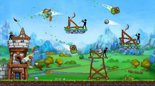 弹射器史诗般的火柴人城堡之王2024下载安卓版