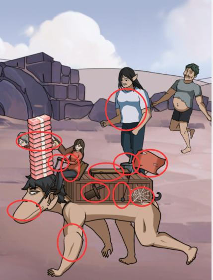 文字找茬大师进击一家人攻略