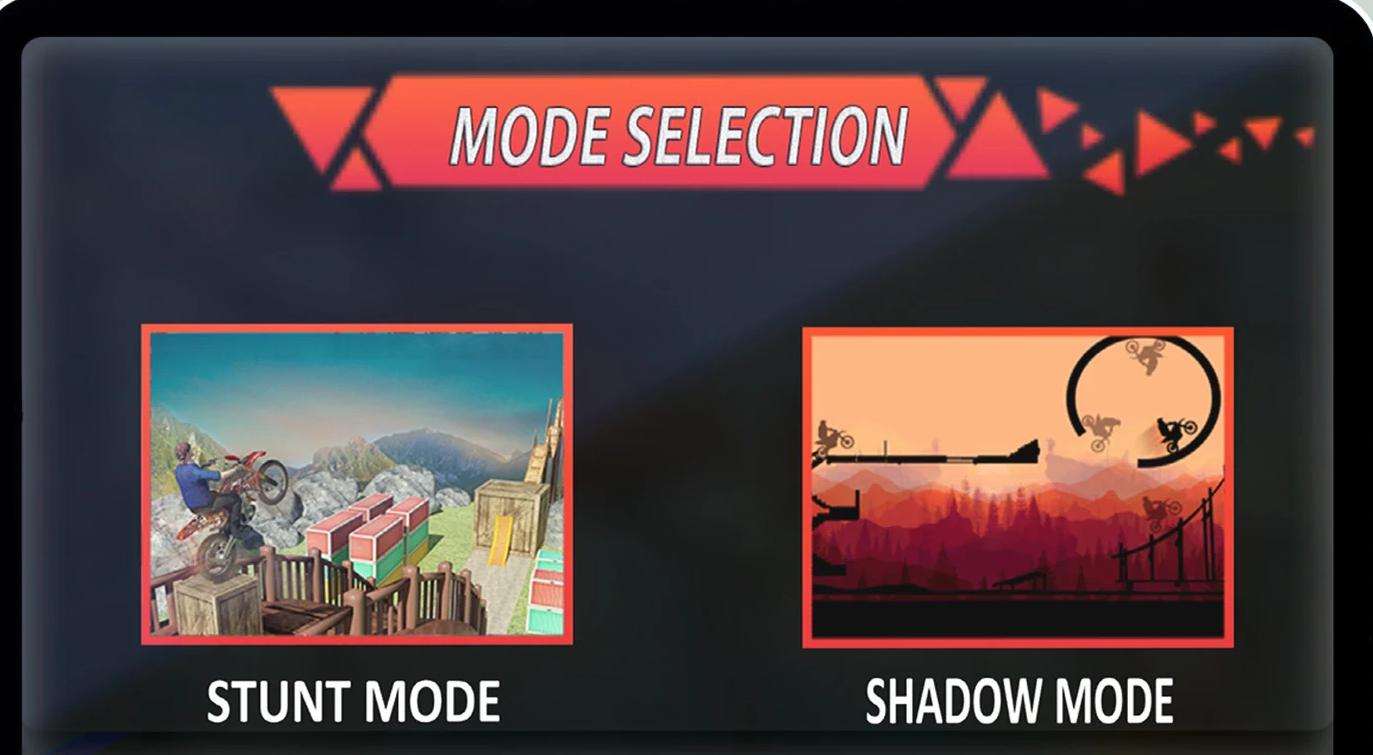 特技自行车赛车手