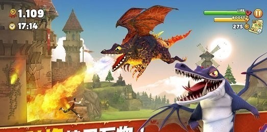 饥饿龙无限金币版无限钻石版2024