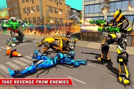 黑豹机器人变形免费手机版