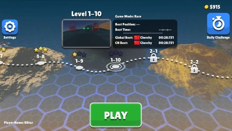 天际线竞速游戏中文版（Skyline Racer）