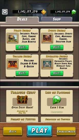 神庙逃亡破解版无限金币无限钻石