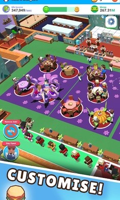 闲置的咖啡屋大亨无限金币版