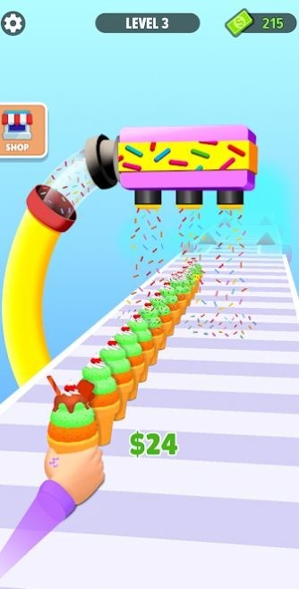 冰淇淋堆叠跑游戏中文版