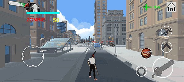 电锯人大战僵尸下载