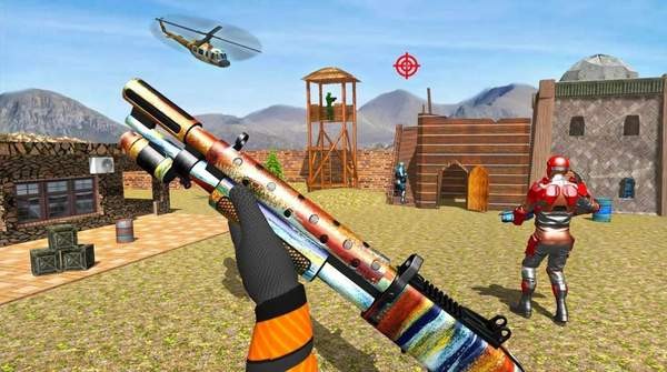 机器人射击反恐射击无限道具版免费手机版
