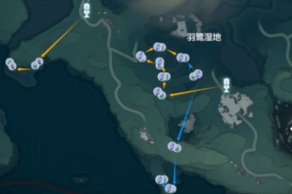 呜潮紫晶簇收集攻略