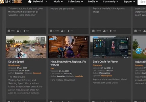 幻兽帕鲁mod推荐