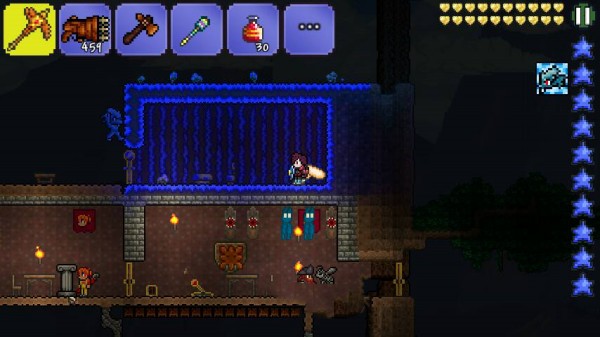 泰拉瑞亚蘑菇灯合成方法