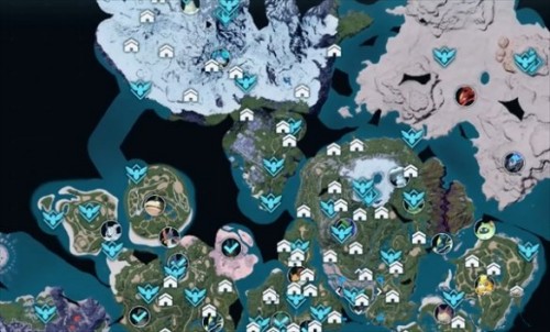 幻兽帕鲁地图按键介绍