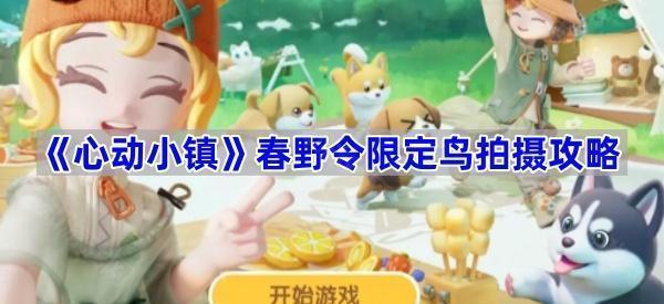 心动小镇春野令限定鸟拍摄攻略