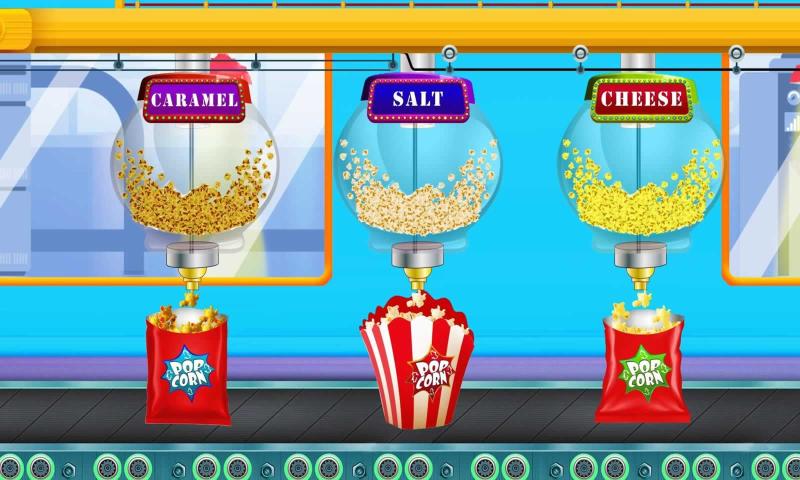 爆米花烹饪工厂无限金币版手机苹果下载