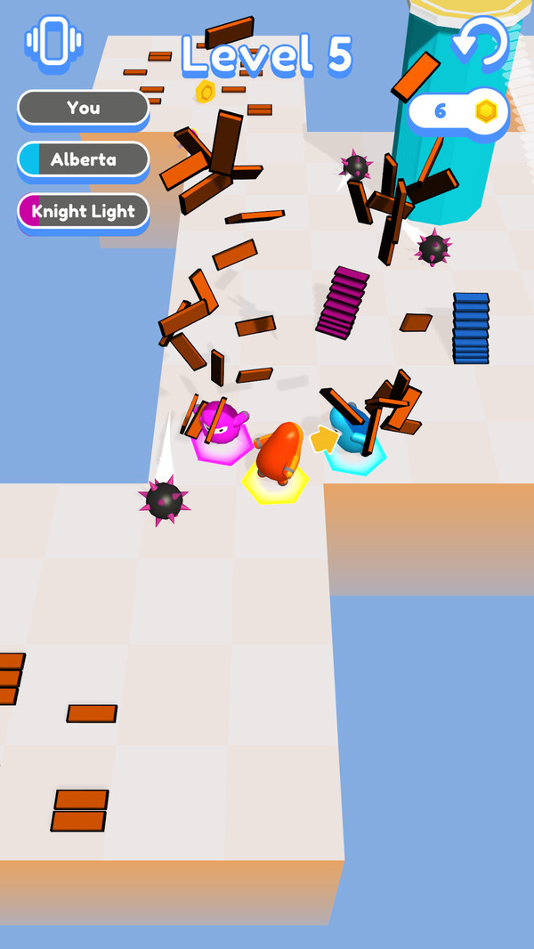 搭梯子大乱斗苹果下载