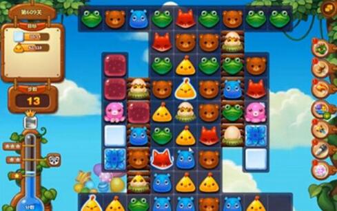 《开心消消乐》609关通关攻略