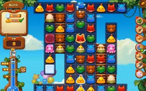 《开心消消乐》609关通关攻略