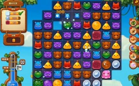 《开心消消乐》603关三星过关攻略