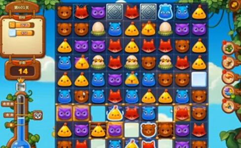 《开心消消乐》601关通关攻略