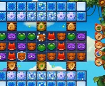 开心消消乐586关三星过关攻略