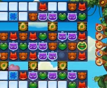 《开心消消乐》586关三星过关攻略