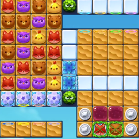 开心消消乐576关通关攻略