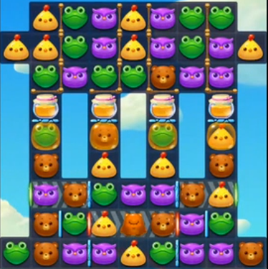 开心消消乐579关三星过关攻略