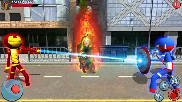 火柴人黑帮vs超级英雄手机苹果下载