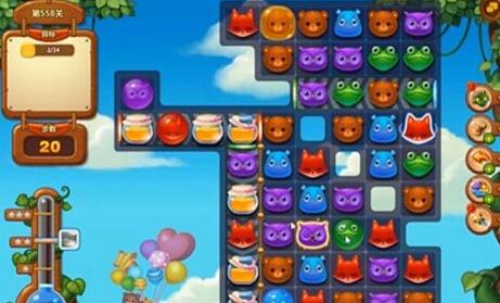 《开心消消乐》558关通关攻略