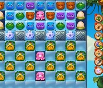 开心消消乐562关三星过关攻略