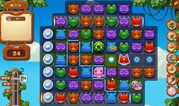 开心消消乐555关通关攻略