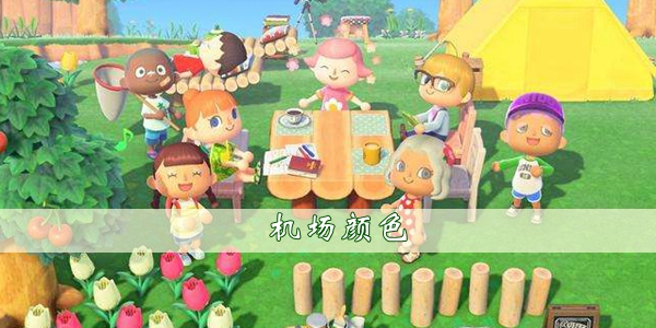 集合啦动物森友会机场颜色更换方法