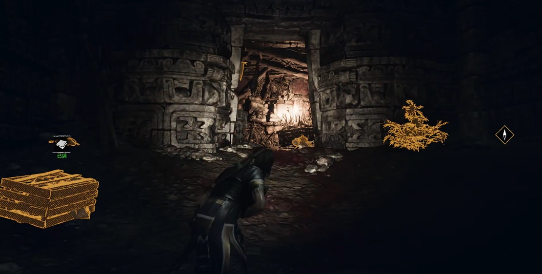 古墓丽影打开第二扇大门怎么开